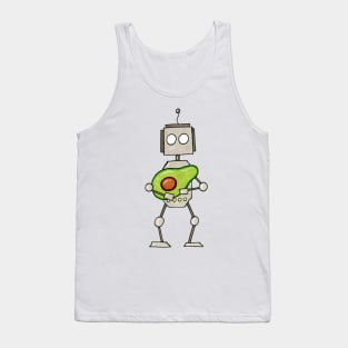 Avocado Robot Tank Top